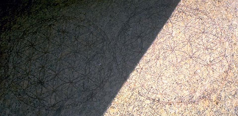 Temple of Osiris at Abydos, Egypt - Flower of Life