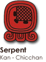 Mayan Tzolkin Serpent